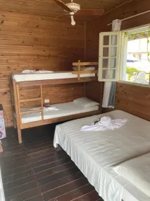 Retiro espiritualista Casa de Madeira - Quarto