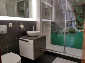 Ferienwohnung Fichtelzauber - Badezimmer