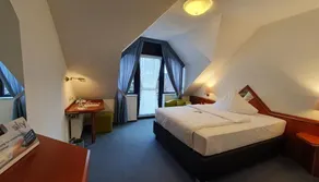 Business double room, shower/WC - Camera