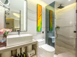 Encore International Hotel Jiangnanxi Metro Station Branch - Free Shuttle Bus to Canton Fair Complex During Canton Fair Period - Baño