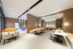 Homtel by Poltton (Guangzhou Shenzhou Road Metro Station Lingnan College Branch) - Restaurante
