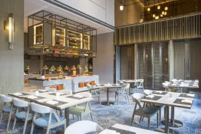 The Qube Hotel Shanghai Sanjiagang - Offer Pudong International Airport and Disney shuttle - Restaurant