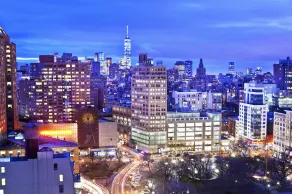 W New York - Union Square - Vue de la chambre