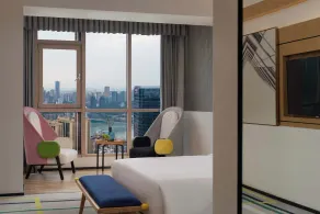 Qianxun High River View Hotel -Chongqing Hongyacave Jiefangbei - Udsigt fra værelset
