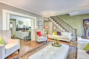 Walk to Keuka Lake! Fun, Spacious Retreat w/ Pool - Interior