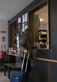 SWUITE GALWAY - Check-in/check-out kiosk