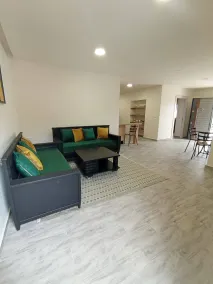 Apartamento vacacional apto para niños con barbacoa y terraza | Se admiten mascotas - Zona de estar