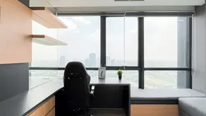 Urban Industrial Touch 1Br Apartment At The Smith Alam Sutera - Værelse