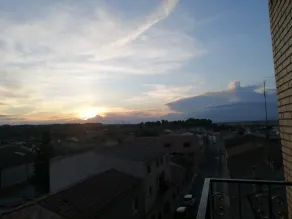 Hostal Restaurante Patio - Ausblick vom Zimmer