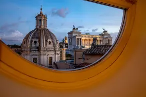 Cosmopolita Rome Colosseum, Tapestry Collection by Hilton - View from room