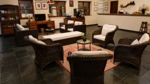 Hotel Fazenda Menino da Porteira - Rezeption