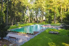 Separé v zahradě - Piscina
