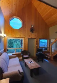 Cabins West - Utsikt fra rommet