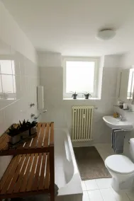 Villa Schoenau Appartamento 1 con una bella vista, terrazza con giardino - Bagno