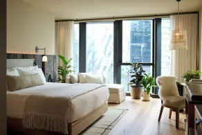 1 Hotel Melbourne - Ausblick vom Zimmer
