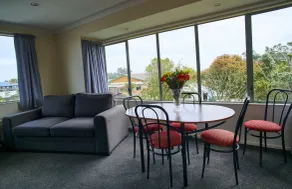 Aachen Place Motel - Ausblick vom Zimmer