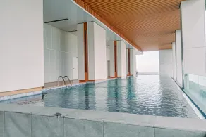 Homey And Comfortable 1Br At The Smith Alam Sutera Apartment - Pool