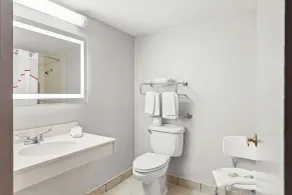 Red Roof Inn Cambridge, OH - Salle de bain