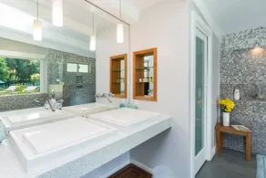 Mesa Mid-Century: 2 BR, 2 BA Casa a Palm Springs, 4 posti letto - Bagno