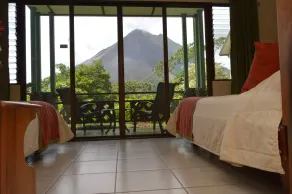 Arenal Observatory Lodge & Trails - Ausblick vom Zimmer