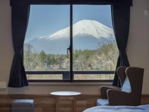 Wan Wan Paradise Premier Yamanakako - Ausblick vom Zimmer