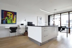 Modern Apartment in Copenhagen Sluseholmen With a Marvellous View - Living room