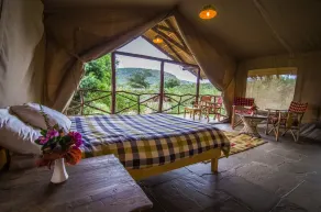 Sentrim Mara Game Lodge - Ausblick vom Zimmer