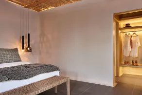 Incognito Beach Villa Santorini - Chambre