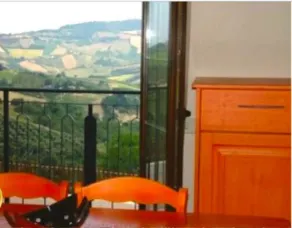 Agricola Lanciani - Vue de la chambre