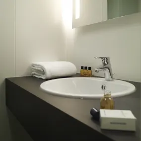Fletcher Hotel-Restaurant Parkstad- Zuid Limburg - Salle de bain