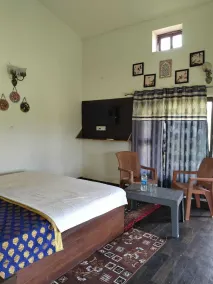 Jamtara Farmstay, Pench tiger reserve - Chambre