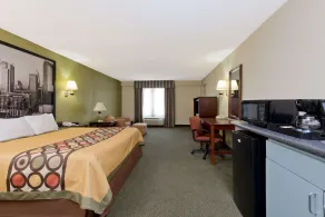 Super 8 by Wyndham Huntersville/Charlotte Area - Chambre