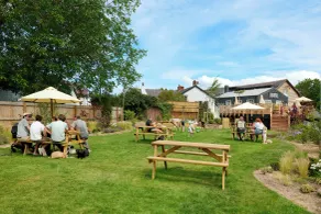 Brookhouse Mill - Udendørs spisemuligheder