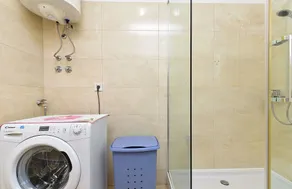 Monolocale con terrazza e griglia - Bagno