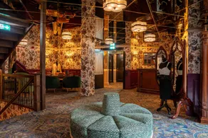Charmante Skostredet Hôtel - Sitzecke in der Lobby