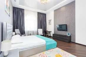 MinskLux Apartments 2 bedrooms on Nezavisimosti ave. 16 - Chambre