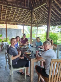 Green Bowl Beach Villas - Restaurante