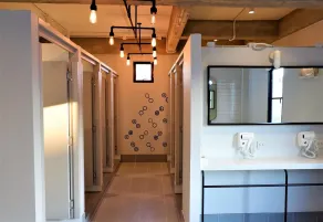 Bedspread Hostel - Bathroom