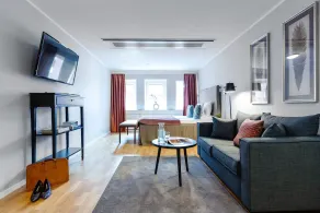 Biz Apartment Gärdet - Chambre