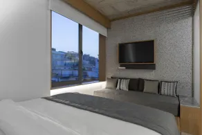 Ergon House Athens - Vue de la chambre