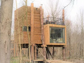 Adventure in Nature Tree Loft for 4 People 2 - Værelse