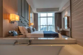 Canal Central Hotel Business Bay - Vue de la chambre