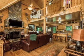 Appalachian Mtn Cabin Near New River State Park! - Interiør