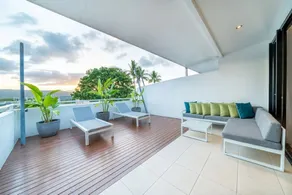 Saltwater Luxury Apartments - Ausblick vom Zimmer