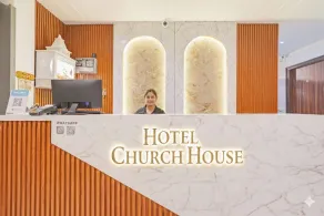 Hotel Church House - Rohini I Near Metro I Spacious Rooms I Friendly Staff I Most Preferred Hotel In Rohini - Reception
