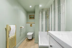 Casa rural con jardín - Baño