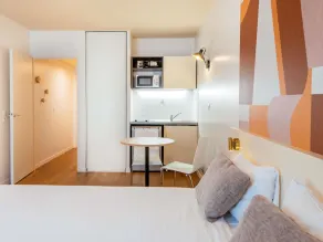 Agréable studio | Avec animaux acceptés - Chambre