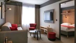 PlanB Hotel - Living Chamonix - Vue de la chambre
