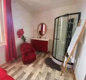 Chambres d’hôte au Chapeau Claque Cabaret - Bathroom