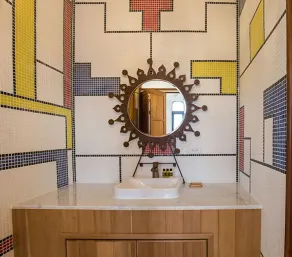 Wien Art Villa 尊順祿藝術旅店推薦包棟首選-家庭出遊 朋友聚會 生態體驗 員工旅遊 - Salle de bain